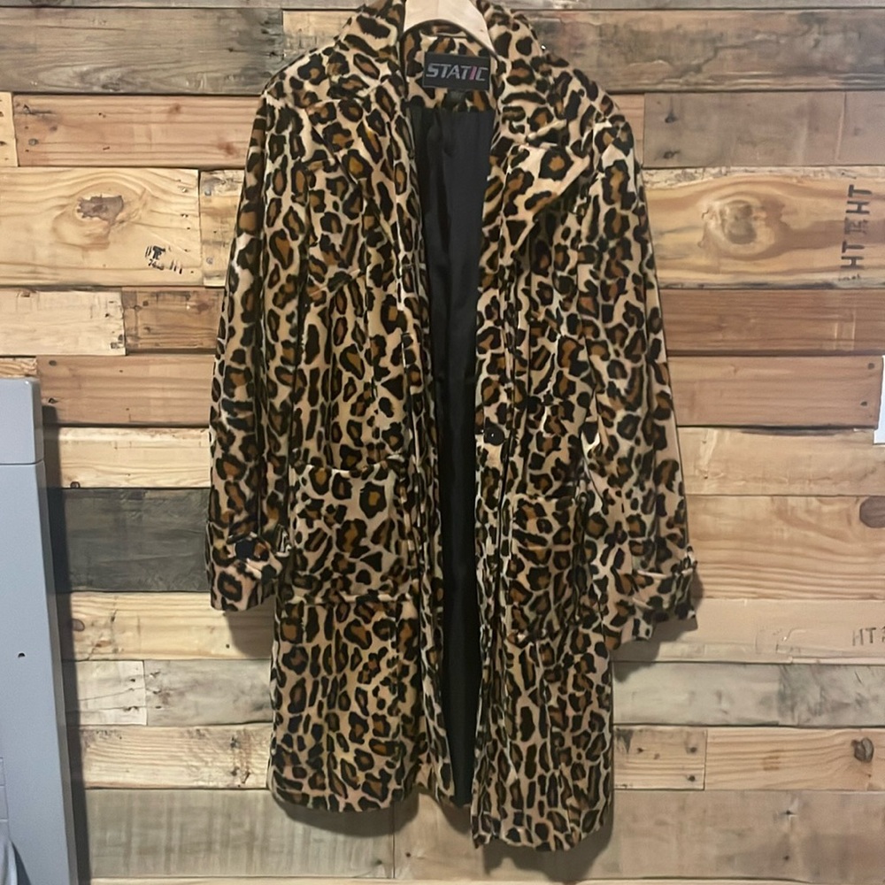 Leopard print women’s jacket
